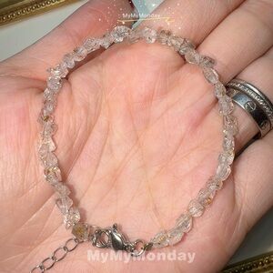 Herkimer Diamond Bracelet 3.5mm